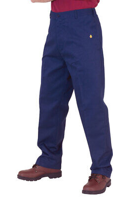 Fire Retardant Work Trousers 300g Cotton ISO11612 A1 B1 C1 ISO11611 Class 2 A1