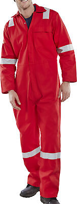 Click Fire Retardant Overalls Coverall Boilersuit Nordic Hi Viz Welders ISO11611
