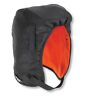 Ergodyne Hard Hat/Safety Helmet Fleece Liner with Helmet Clips Black /Orange