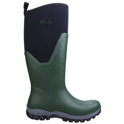 Muckboot Arctic Sport II Tall Womens Ladies Wellies Green