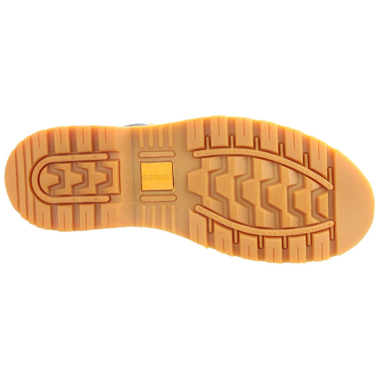 Amblers Tavistock Leather Boots Honey Sizes 6-12 Non Safety Lace Up Sand