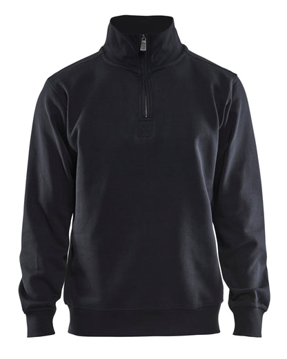 Blacklader 3365 Black Sweatshirt with Collar XXL