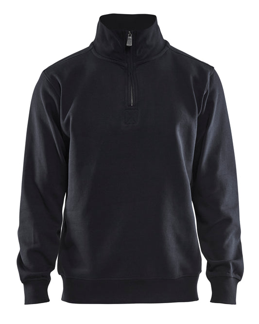 Blacklader 3365 Black Sweatshirt with Collar XXL