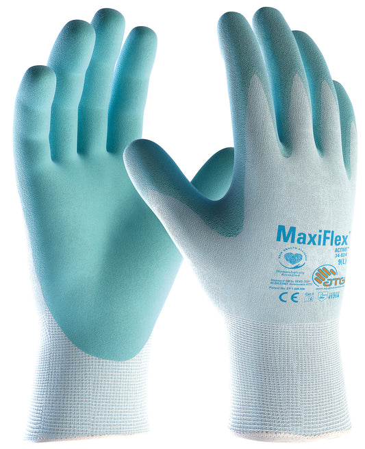 ATG Maxiflex Active Gloves 34-824 4 Pair Pack