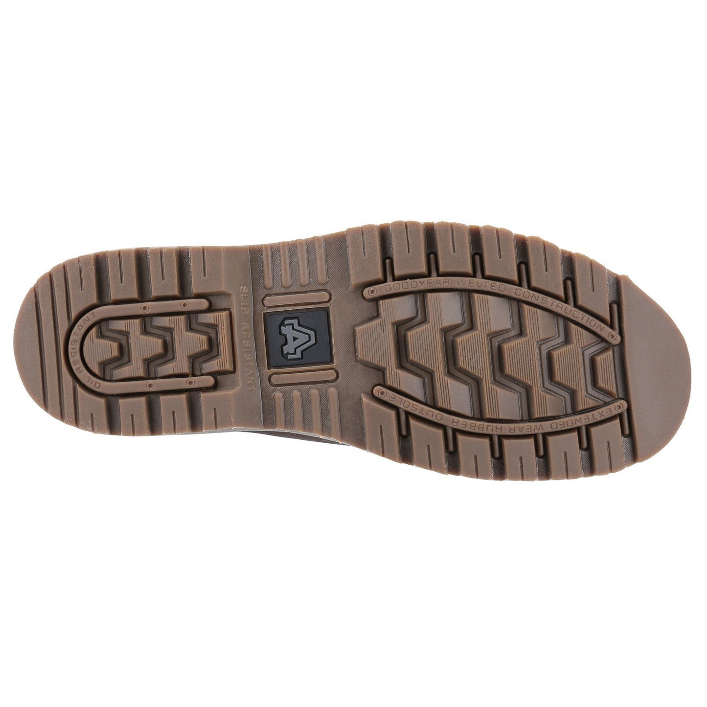 Amblers Dorking Casual Leather Boots Brown Lace Up Sizes 6-12 Non Safety