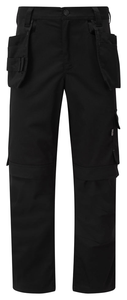 Proflex Work Trousers 715 Pants Cargo Holster Pockets Tuffstuff Black  Navy