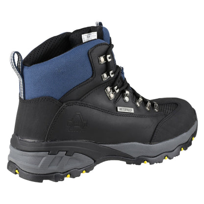 Amblers FS161 Waterpoof Hiker Style Safety Boots S3 SRC Black 4-15 Toecap & Mid