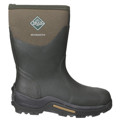 Muckboot Muckmaster Mid Wellies Short Low Wellington Boots Moss Green 4-14