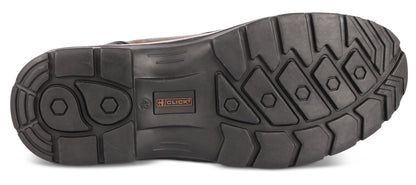 Click Traders Brown Leather Safety Rigger Work Boots CTF48 S3 SRC 5-12 Midsole