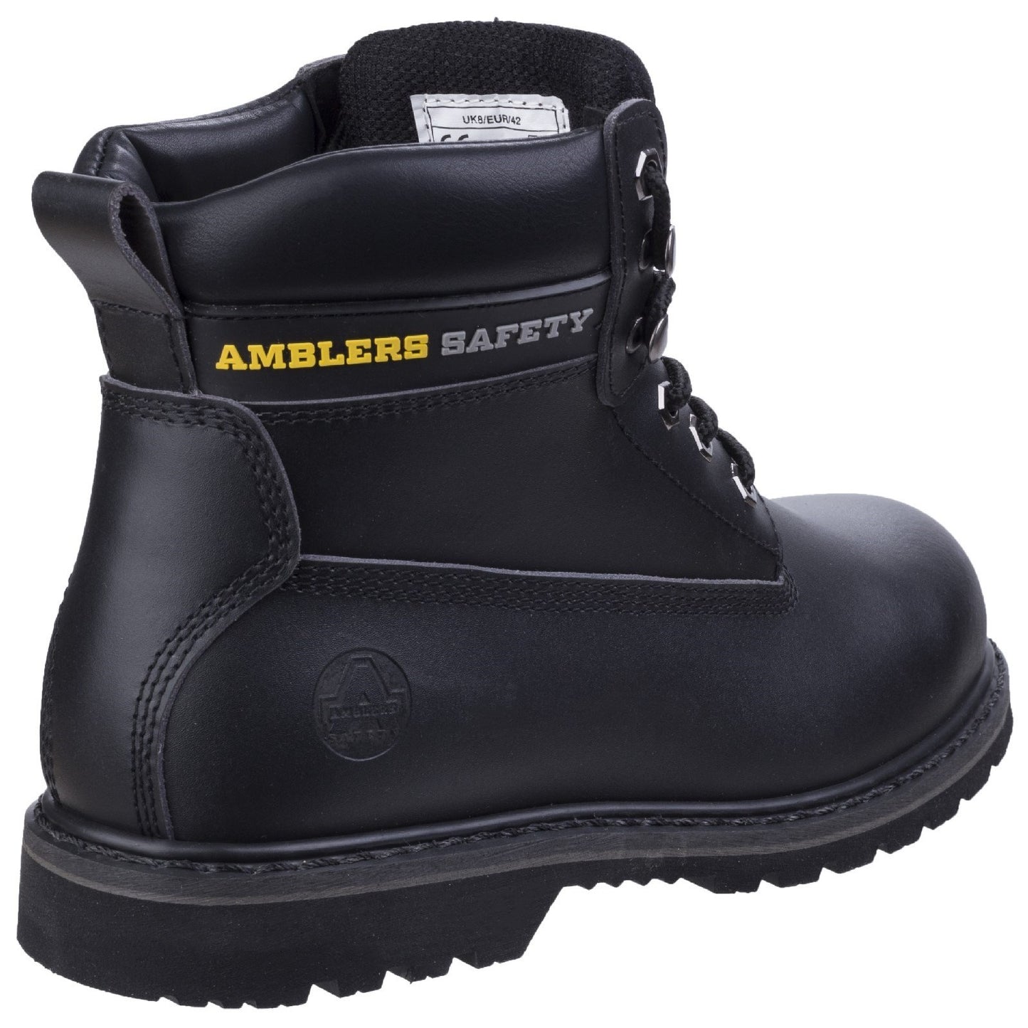 Amblers FS9 Leather Safety Work Boots Black