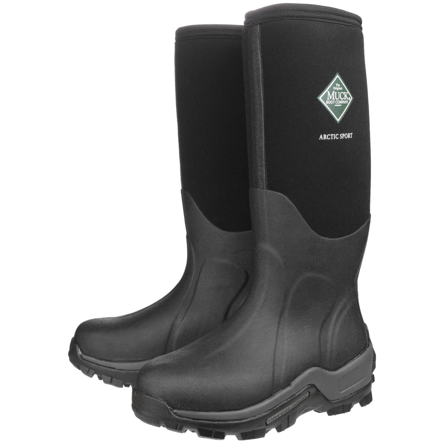 Muckboot Arctic Sport II Tall Womens Ladies Wellies Black