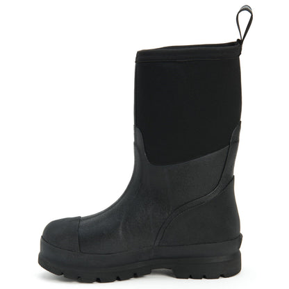 Muckboot Chore Mid Welly Wellington Boots Wellies Short Leg Style 4-14 Black