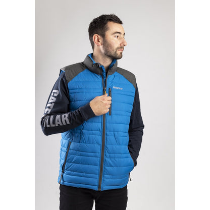 CAT Caterpiller Defender Gilet Bodywarmer Small-4XL Ripstop Water Resistant