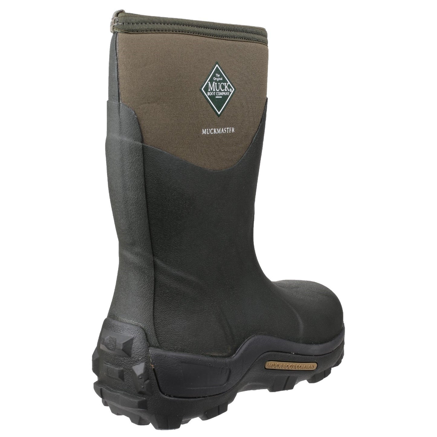 Muckboot Muckmaster Mid Wellies Short Low Wellington Boots Moss Green 4-14