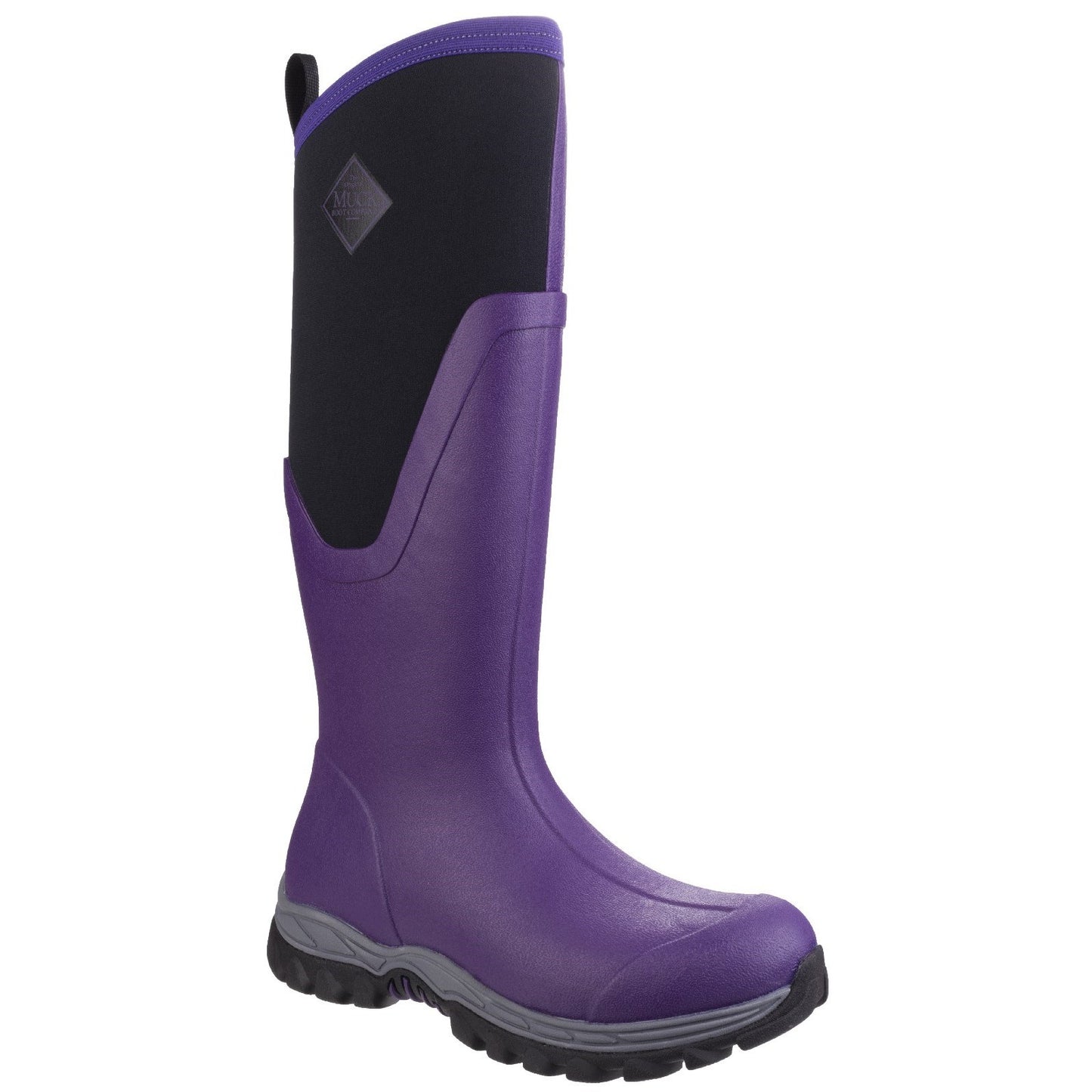 Muckboot Arctic Sport II Tall Ladies Wellies Purple Insulated Waterproof Light