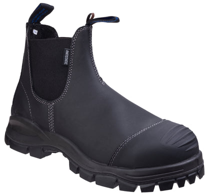 Blundstone 910 Safety Dealer Work Boots Black