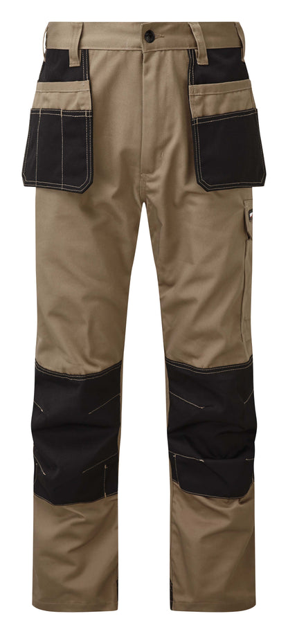 TuffStuff 710 Excel Work Trouser Stone with Kneepads