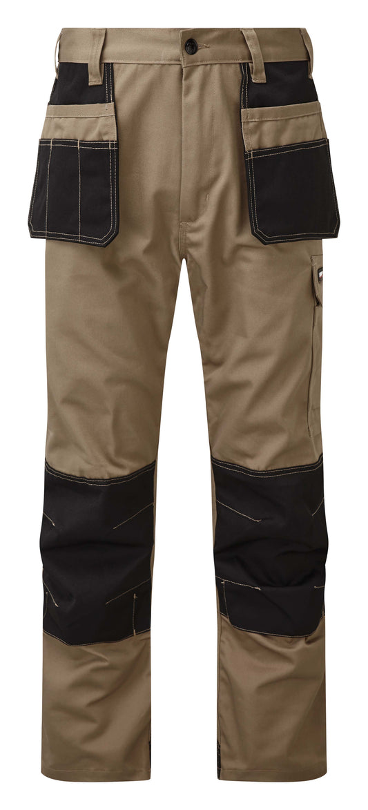 TuffStuff 710 Excel Work Trouser Stone with Kneepads