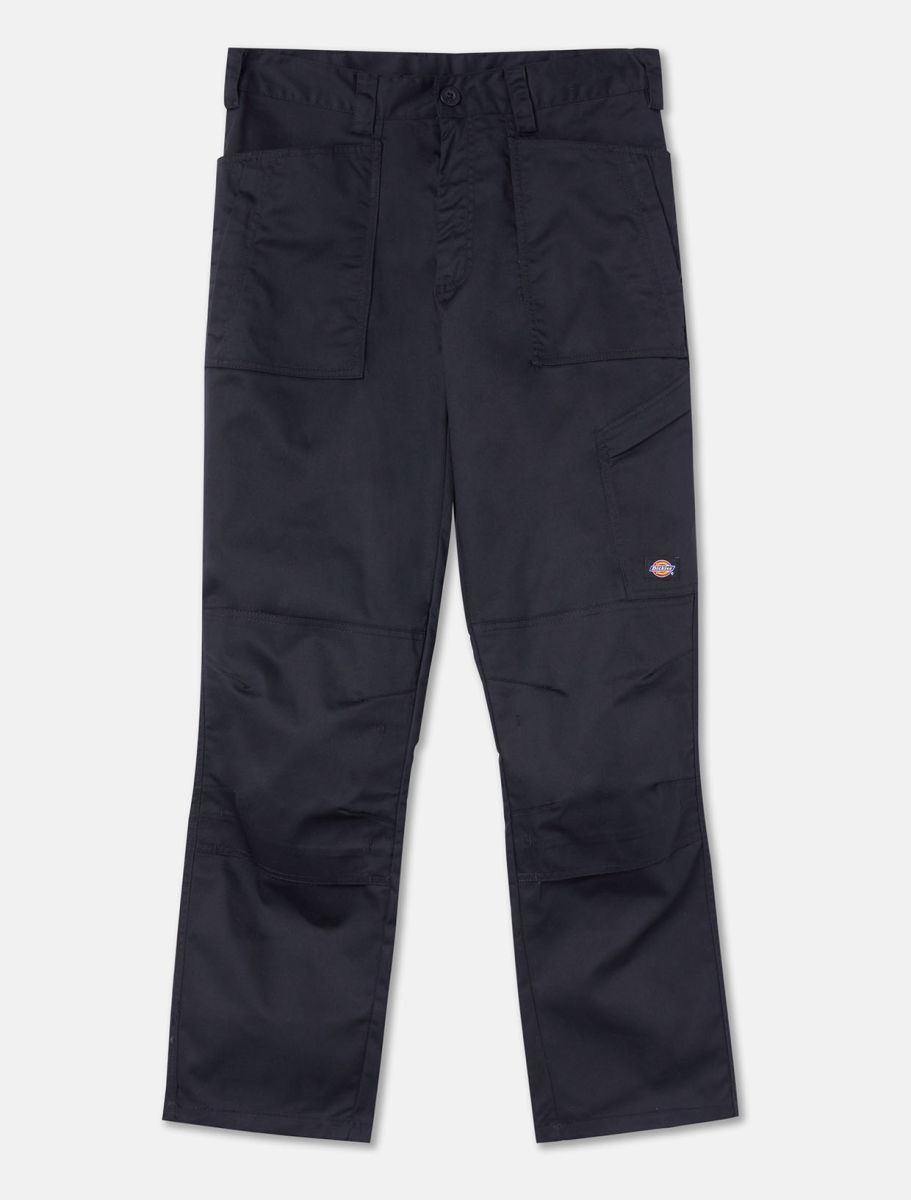 Dickies TR2025R Action Flex Trouser - Black, Grey, Navy - 32" - 44" Waist