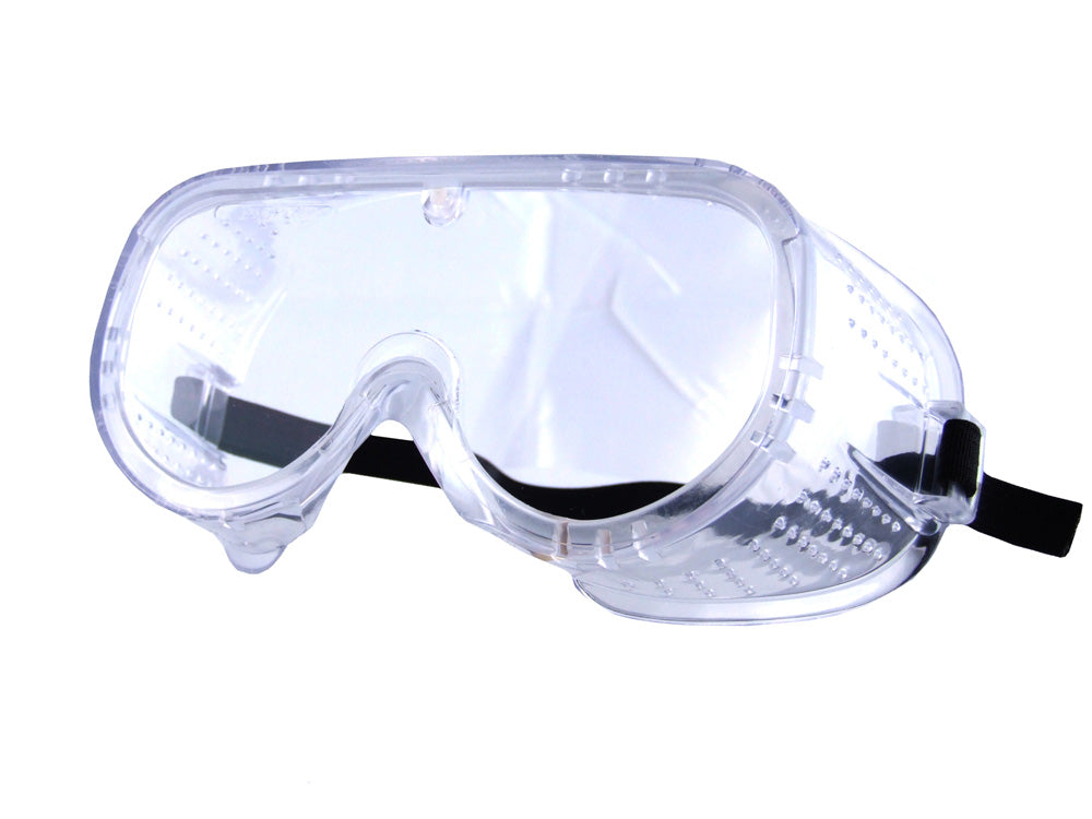 B Brand Anti Mist Safety Goggles Clear Lens Pair