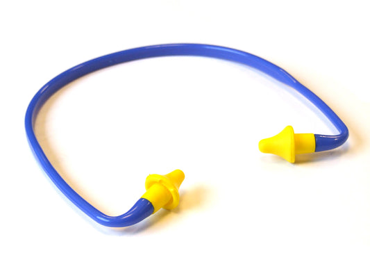B Brand Banded Ear Plugs Single pack SNR 21 Lightweight Under Chin or Over Head