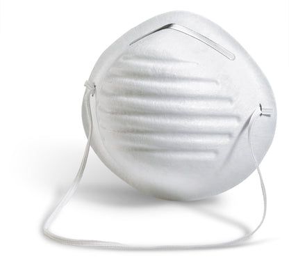 Comfort Dust Masks Respirator 50 Pack With Noseclip Odourless Elasticated BBDMN