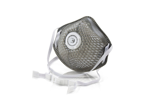 B Brand P2 Valved Premium Charcoal Dust Masks Dolomite Tested 10 pack BBMMP2CVDN