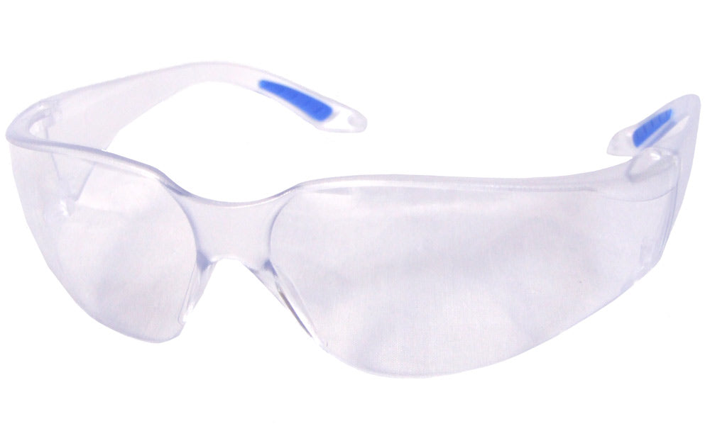 B Brand Vegas Safety Glasses Specs Clear Lens 10 Pack Lightweight Wraparound