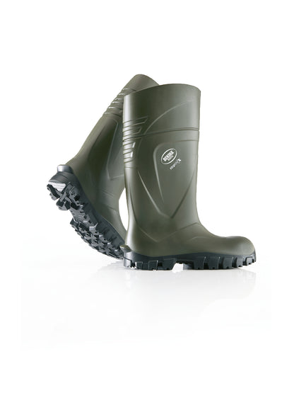 Bekina Steplite X Safety Wellington Boots Wellies Welly Green Thermal Insulated