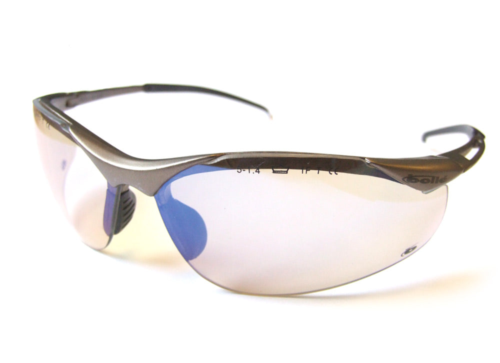 Bolle Contour Safety Specs Glasses Clear ESP Lens + Bag