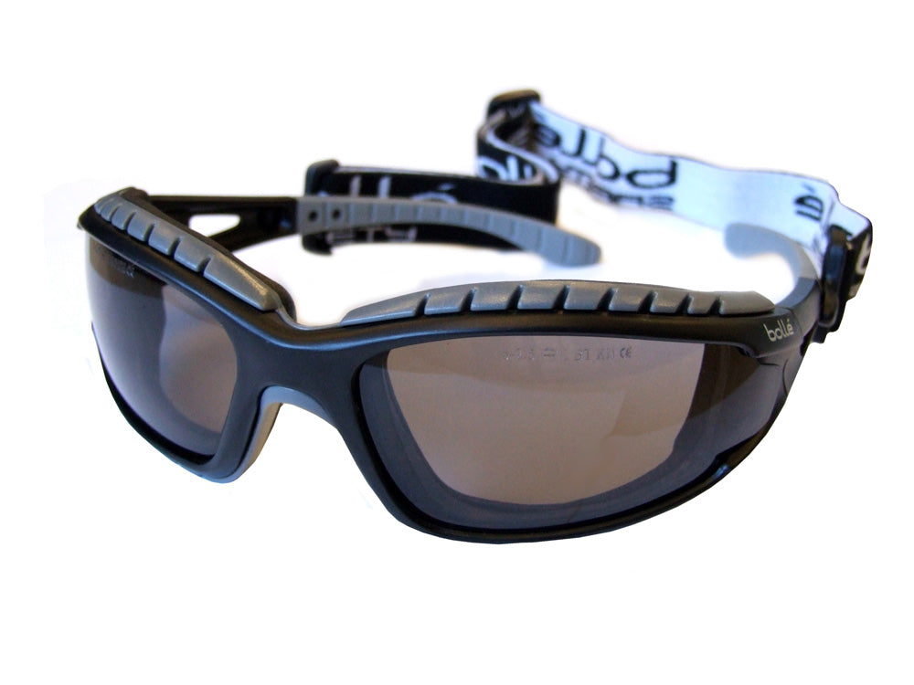 Bolle Tracker MTB Specs Safety Glasses Smoked Lens FREE BAG Anti Fog