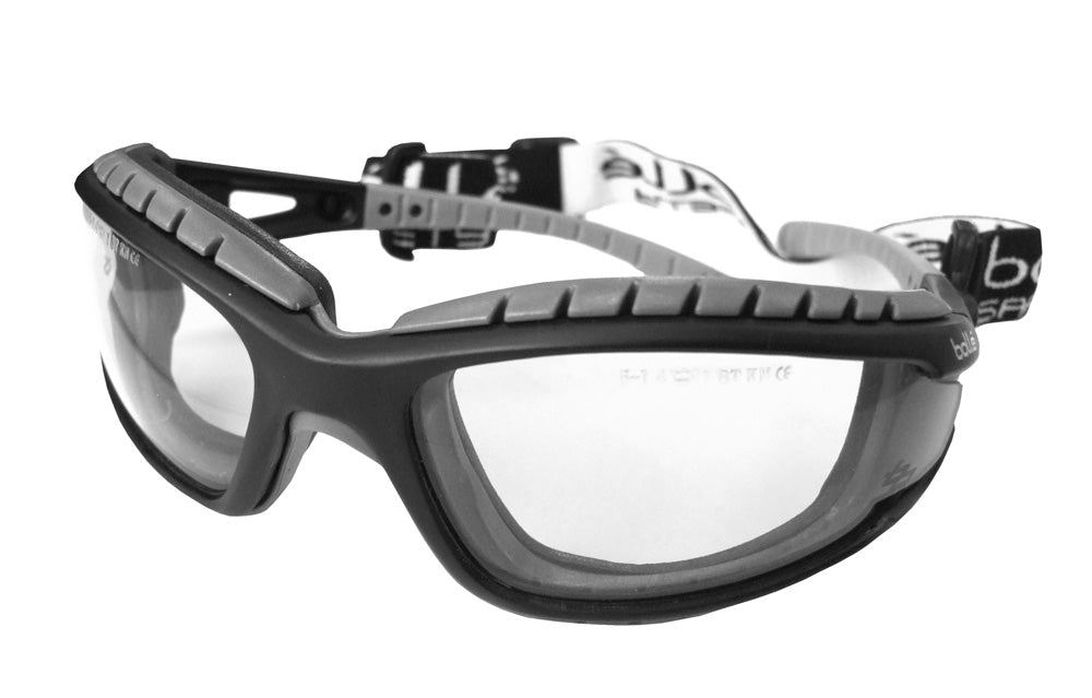 Bolle Tracker MTB Specs Safety Glasses Clear Lens FREE BAG Anti Fog Scratch