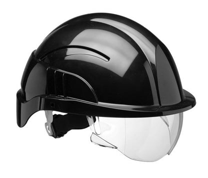 Centurion Vision Plus Safety Helmet Hard Hat with Integral Visor CNS10PLUS