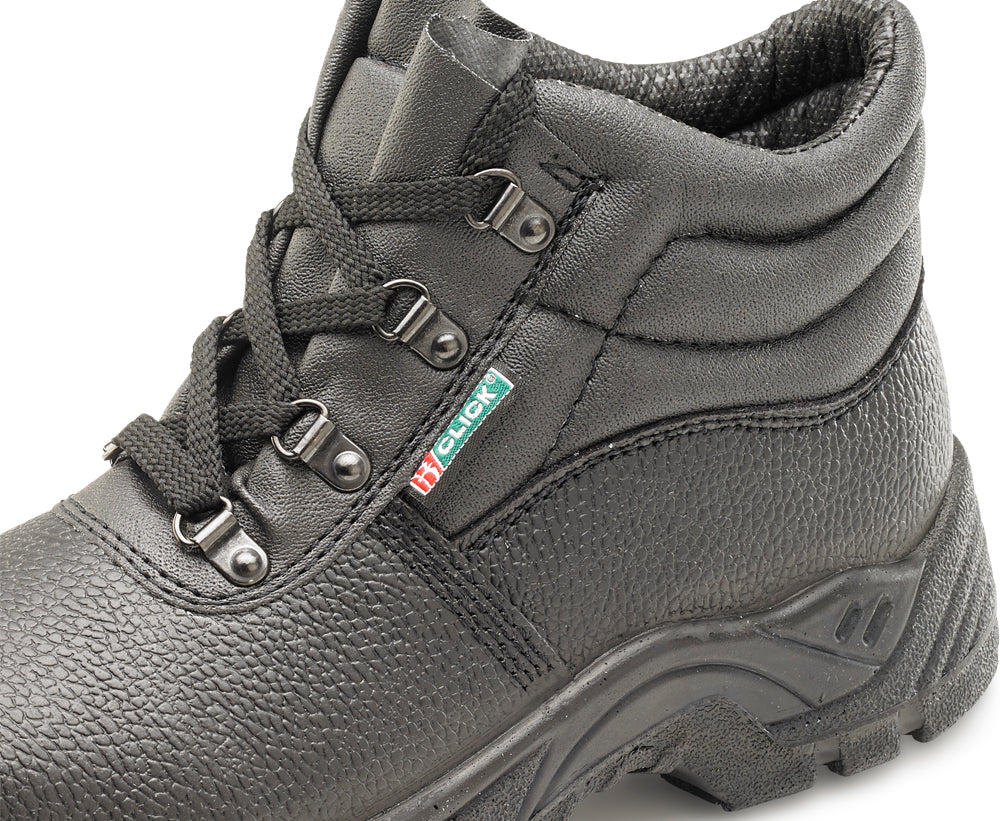 Chukka Safety Work Boots Steel Toe Black Size 3-13 EN345 VAT Exempt