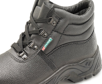 Chukka Safety Work Boots Steel Toe Black Size 3-13 EN345 VAT Exempt