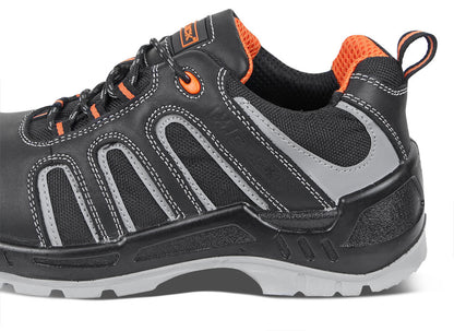 Click Safety Trainers Work Shoes Black S3 Non Metallic Toecap & Midsole 4-12