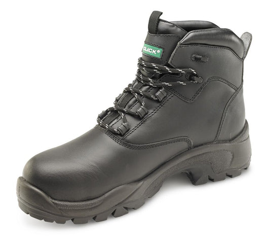 Click Footwear CF65 Composite Rubber Safety Work Boots Black 3-12 Non Metallic
