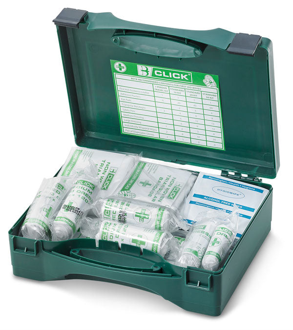 Twenty Person First Aid Kit Boxed 1st Aid CM0020 Statuatory Kit Medical Plasters