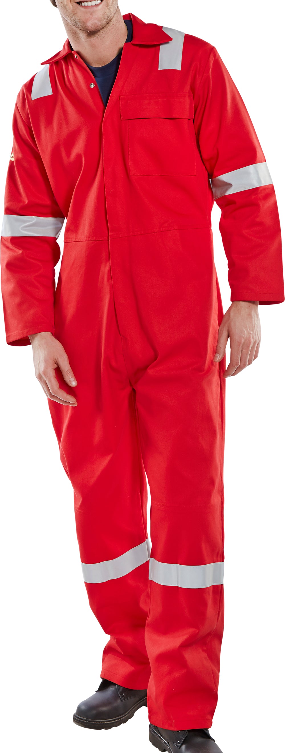 Click Fire Retardant Overalls Coverall Boilersuit Nordic Hi Viz Welders ISO11611