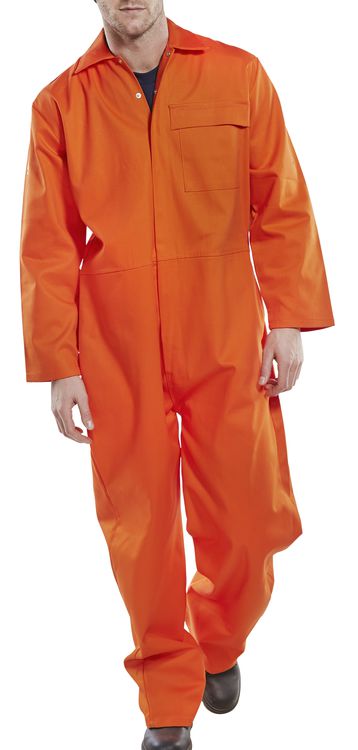 Flame Retardant Overalls Welding Welder Boilersuit Coverall 4 Colours 36"- 60"