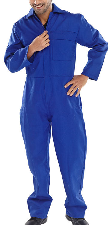 Flame Retardant Overalls Welding Welder Boilersuit Coverall 4 Colours 36"- 60"