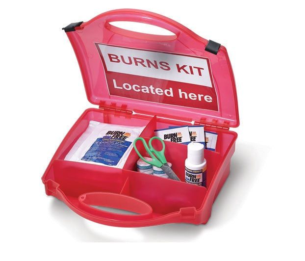 Click Medical First Aid Burns Kit Ideal for the Kitchen Catering Caterers CM0320