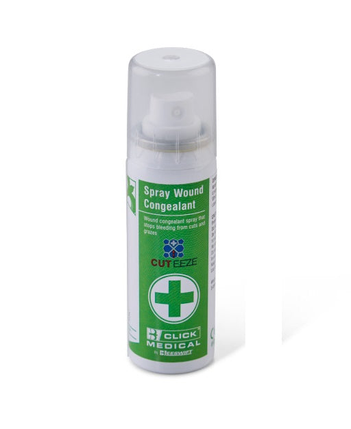 (LL) Click Medical Cut Eeze Haemostatic Spray Wound Congealant 70ml