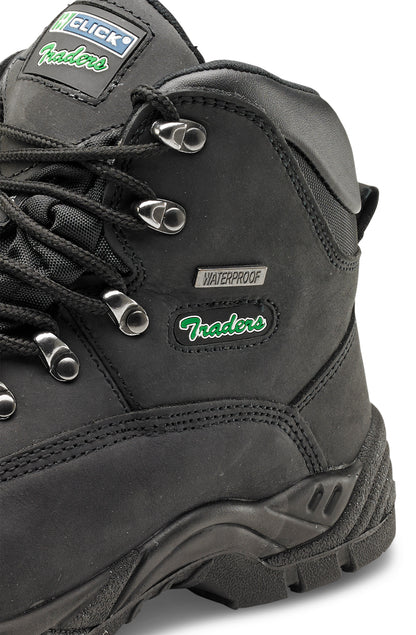 Safety Work Boots Black Thinsulate Lining Steel Toecap & Midsole S3 CTF24