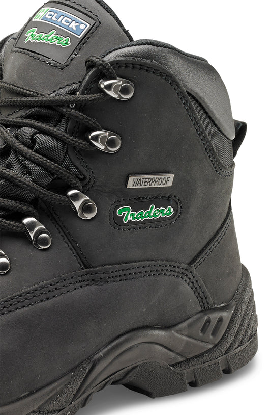 Safety Work Boots Black Thinsulate Lining Steel Toecap & Midsole S3 CTF24