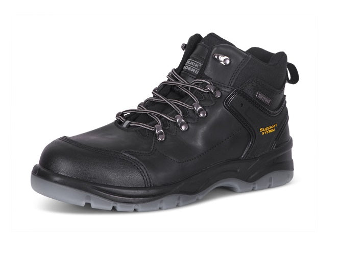 Click Traders Hiker Style S3 Safety Work Boots Black CTF30 Water Resistant 6-13