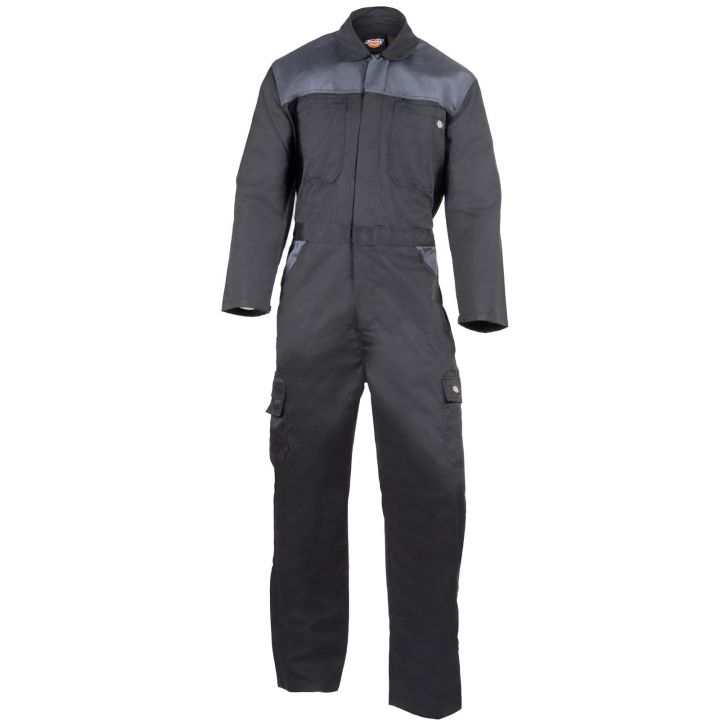 Dickies DK0A4XT3BLG1 Everyday Coverall - Black/Grey, Navy Blue - Medium - XXXL