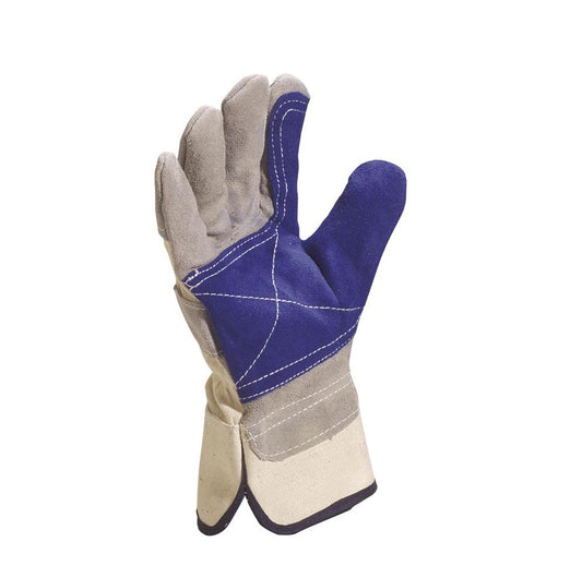 High Quality Double Palm Leather Rigger Gloves 12 Pair Pack EN388 EN420
