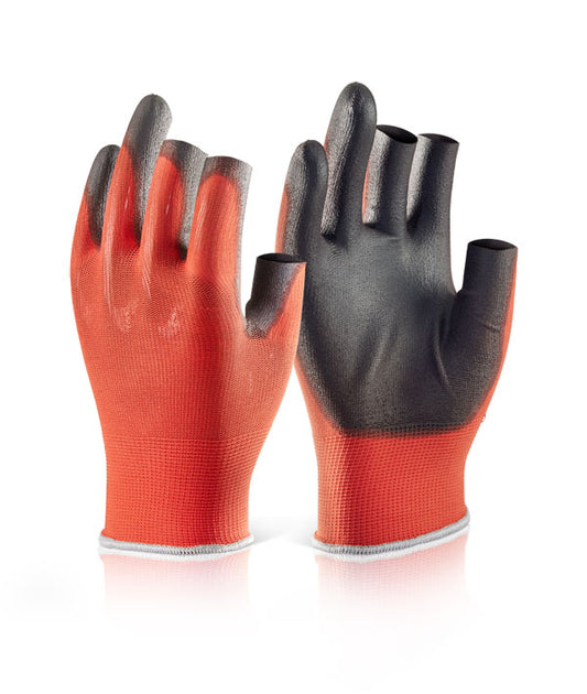 Click 2000 EC10  Gloves Polyester PU Coated 10 Pack