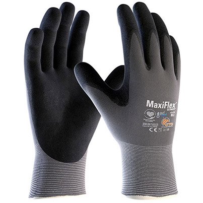 ATG Maxiflex Ultimate Gloves,42-874, AdApt Technology, Size: S-XL 5 Pair Pack